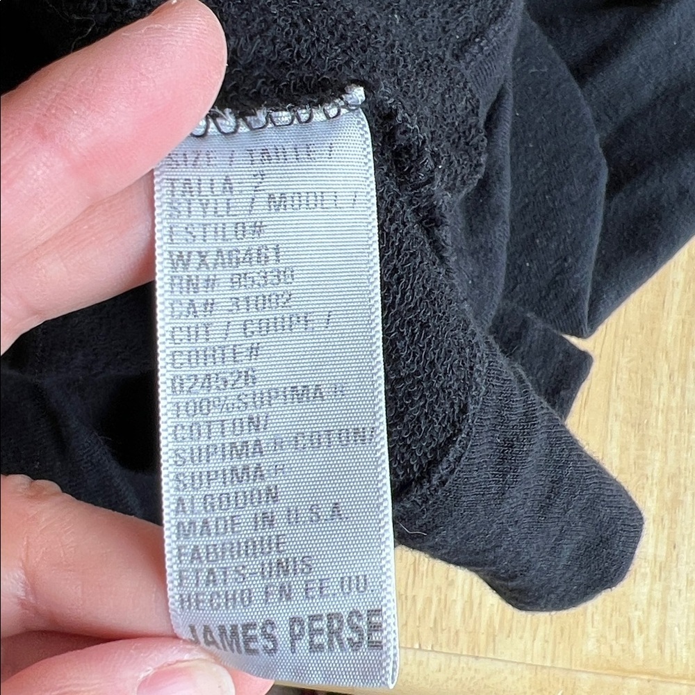 James Perse Mini Shift Sweatshirt Dress - Picture 7 of 7